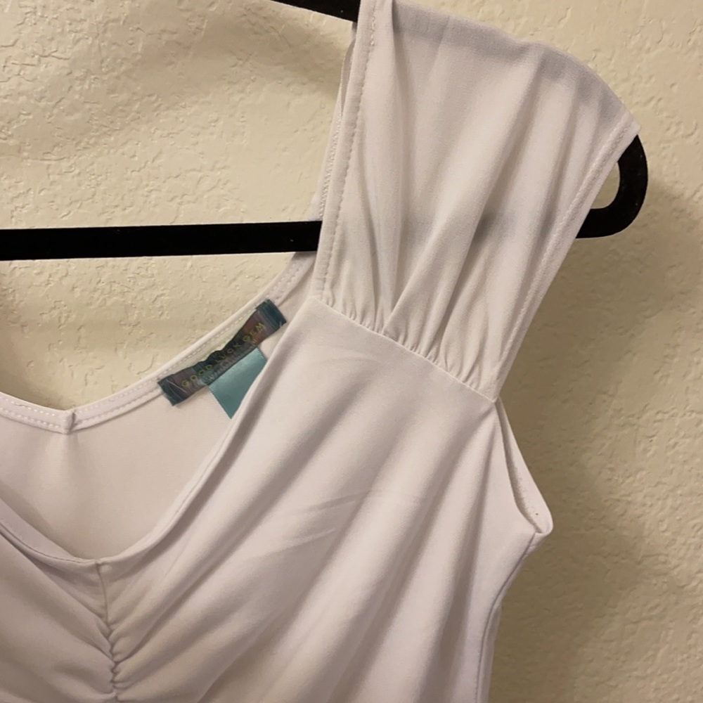 Good Luck Gem cinched crop top